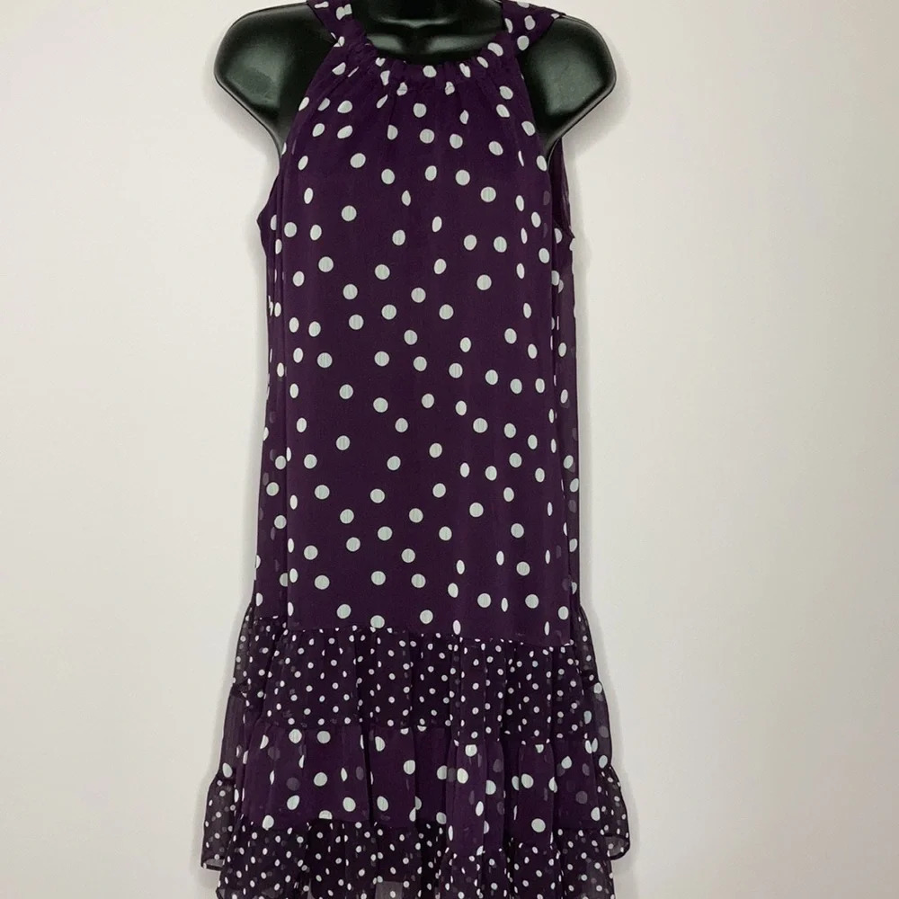 JBS Woman | Purple Polka Dot Sundress